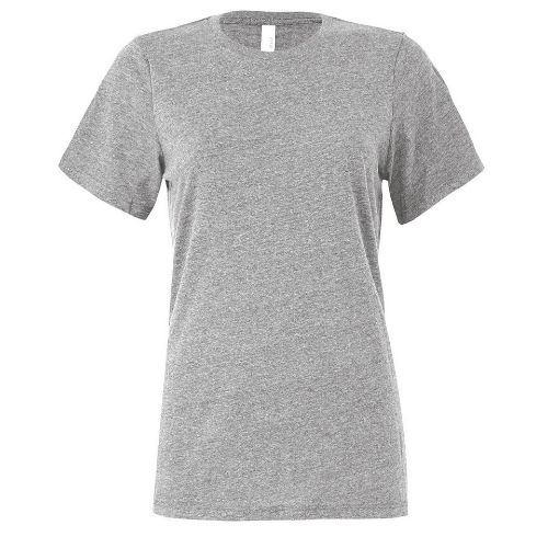 Bella Canvas Women's Relaxed Jersey Short Sleeve Tee Athletic Heather